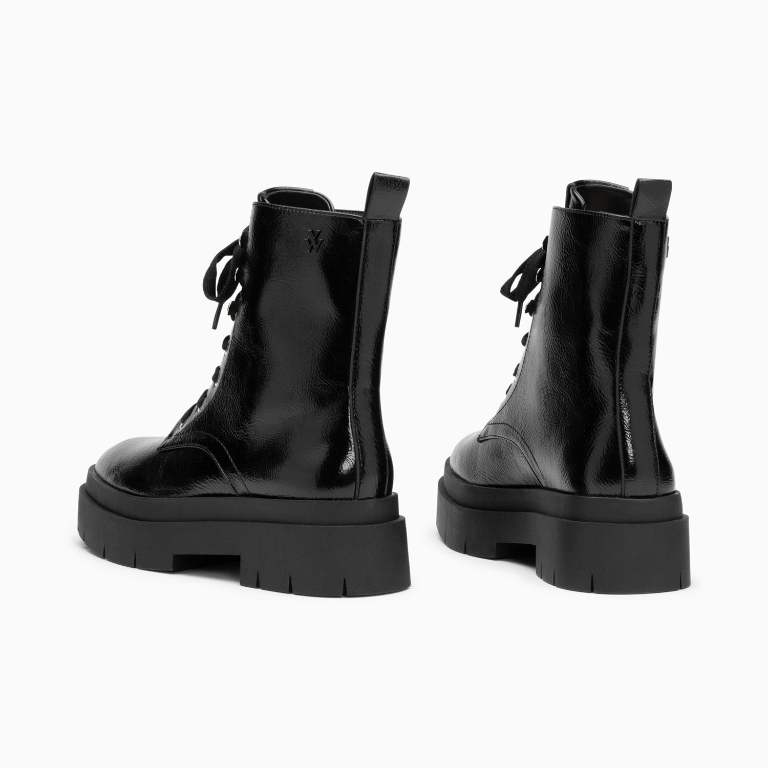 Bottines rangers noires discount femme