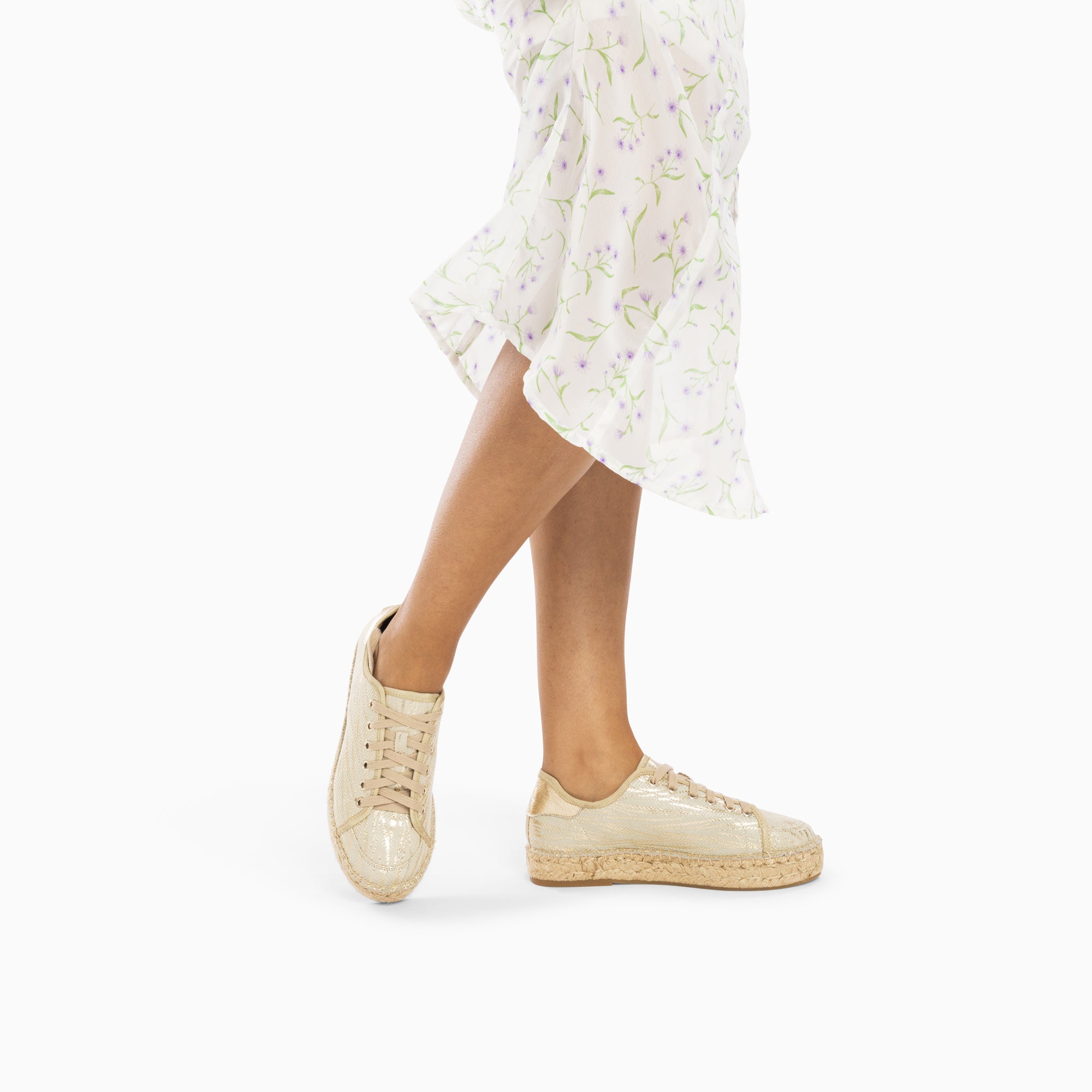 Espadrille blanche online femme