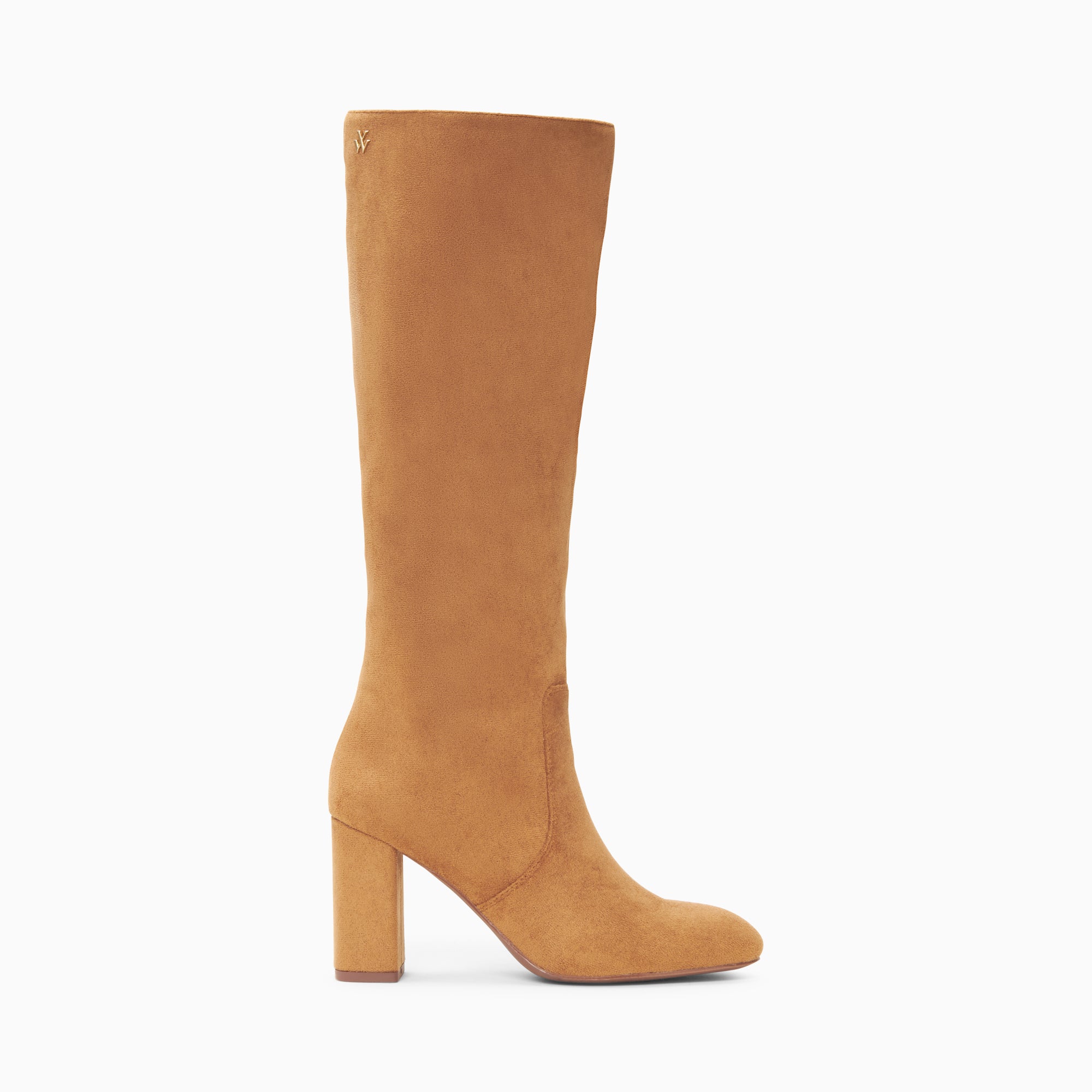 Camel thigh clearance high suede boots