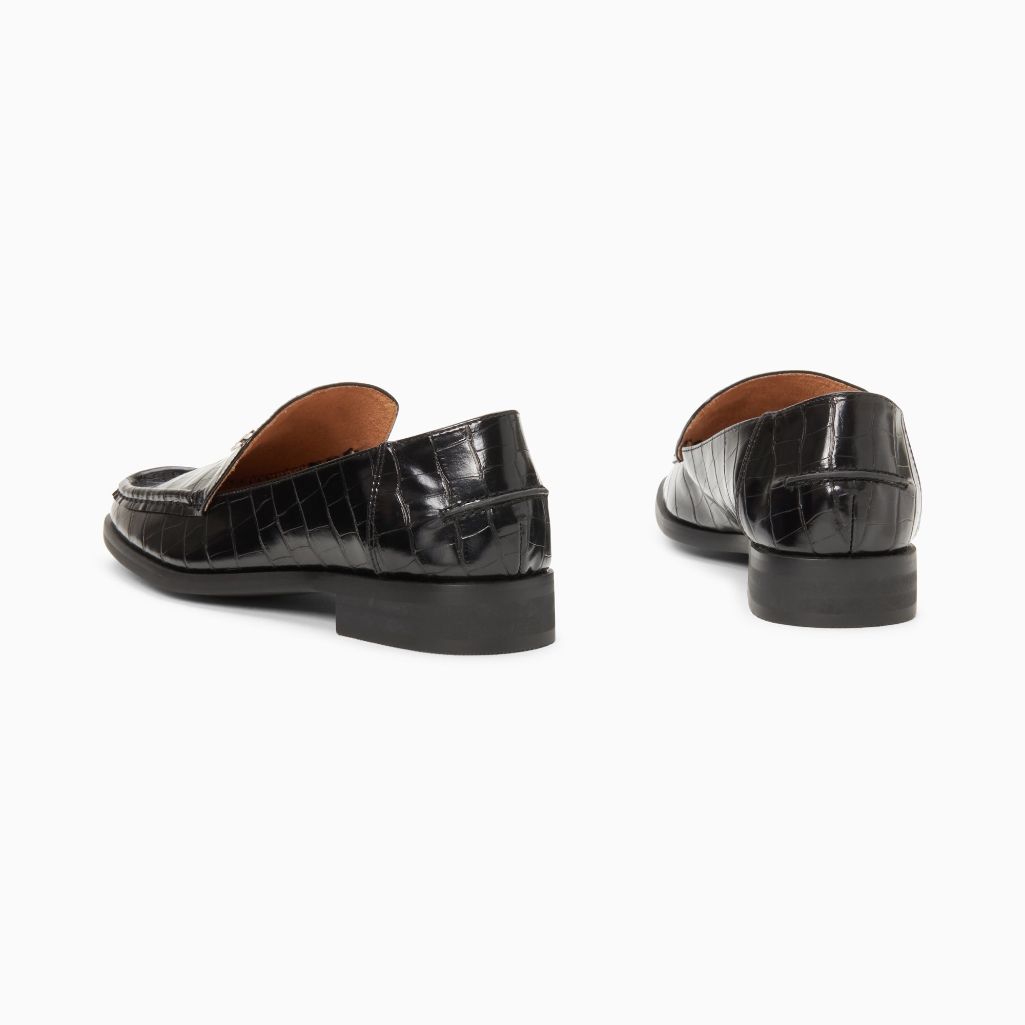 Mock croc loafers online