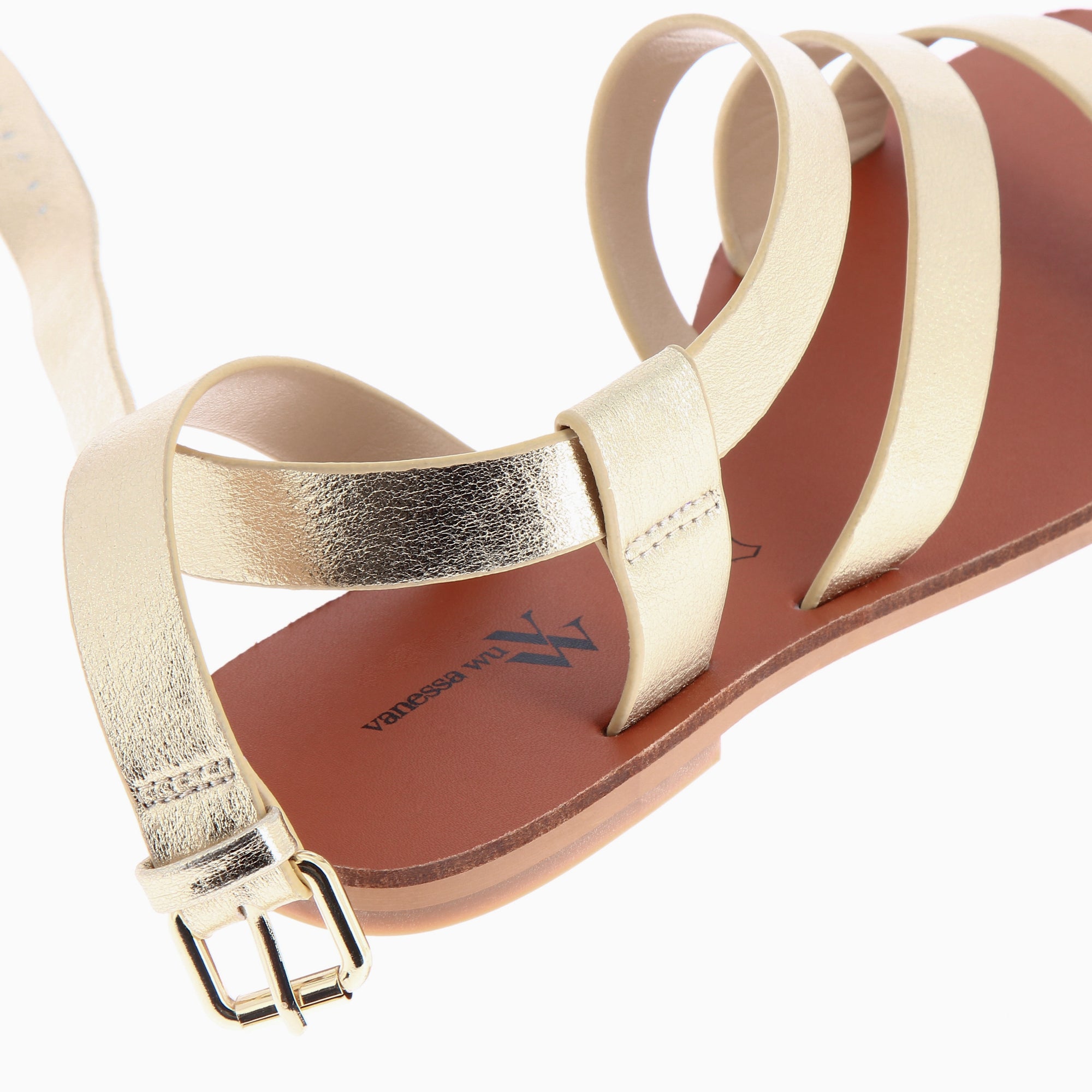 Pepitoes Casual Wear Rose Gold Comfort Back Strap Flat Sandal, Size: 36-42  at Rs 1499/pair in Kanpur