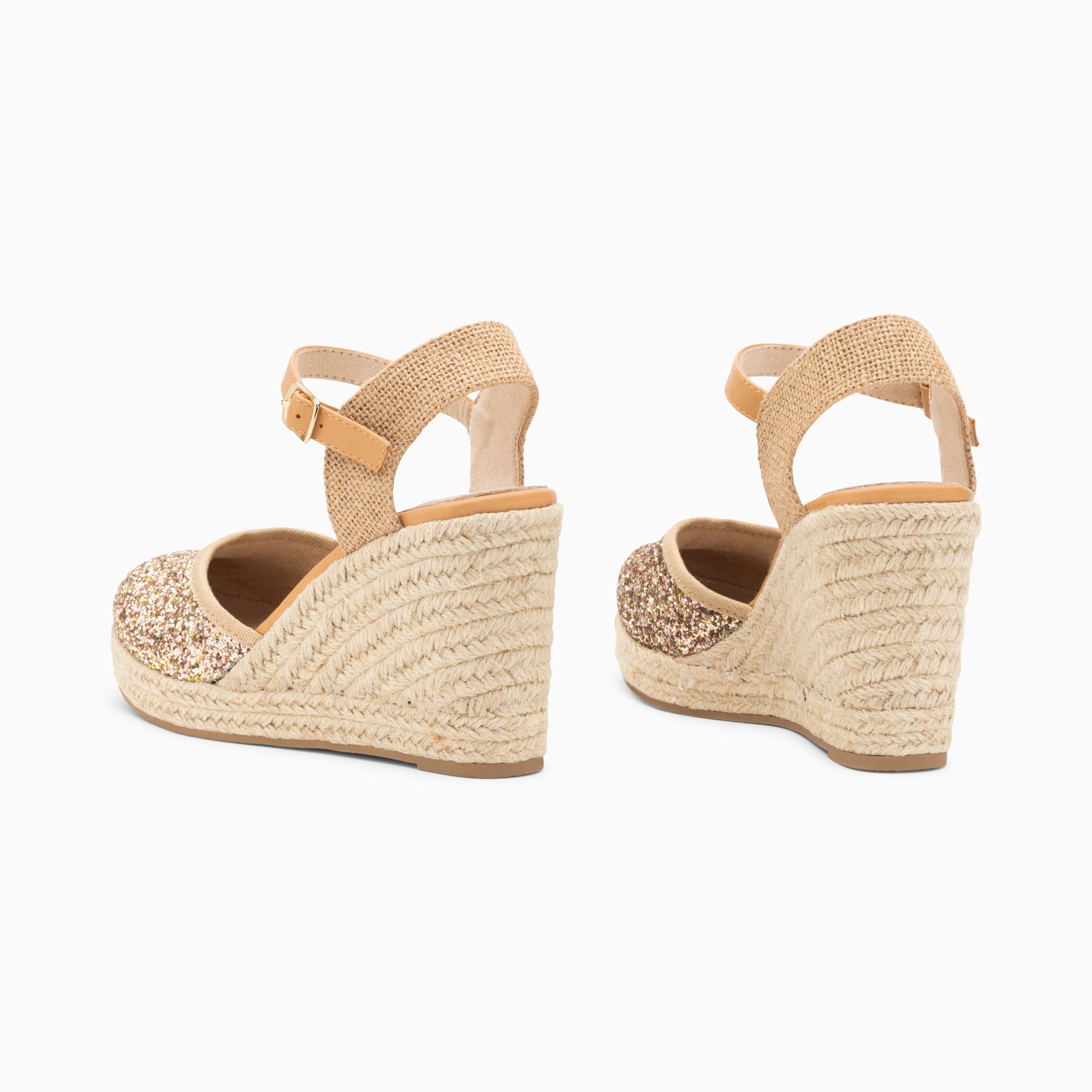 Hessian deals wedge sandals